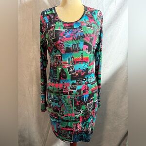 Horoscopez Dolls Kill Untamed Odyssee Stretch Dress Trippy Postcard On HOLD